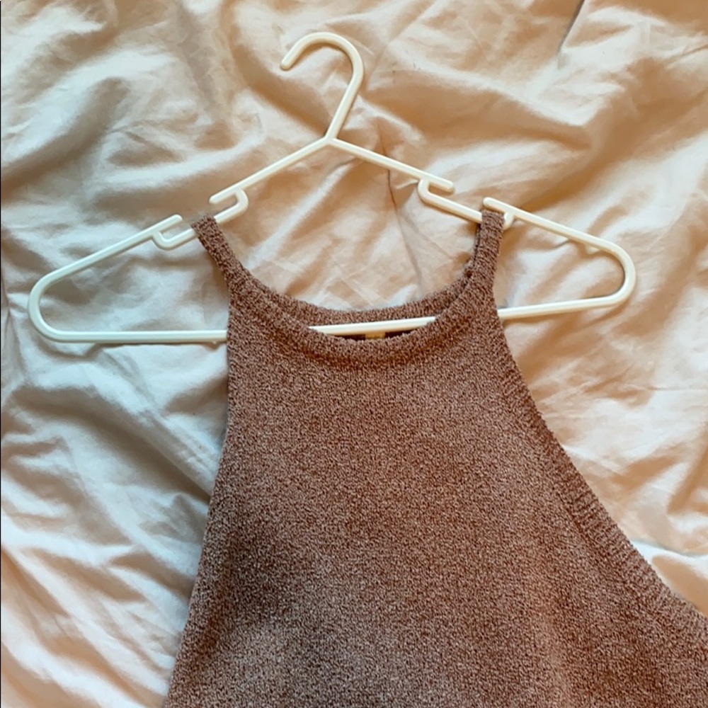 Sweater tank top